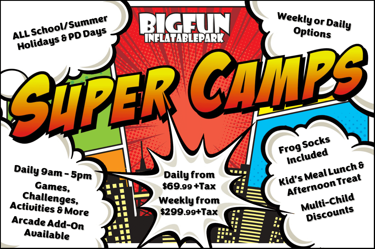 SUPER CAMP SIGNAGE Update October 2023