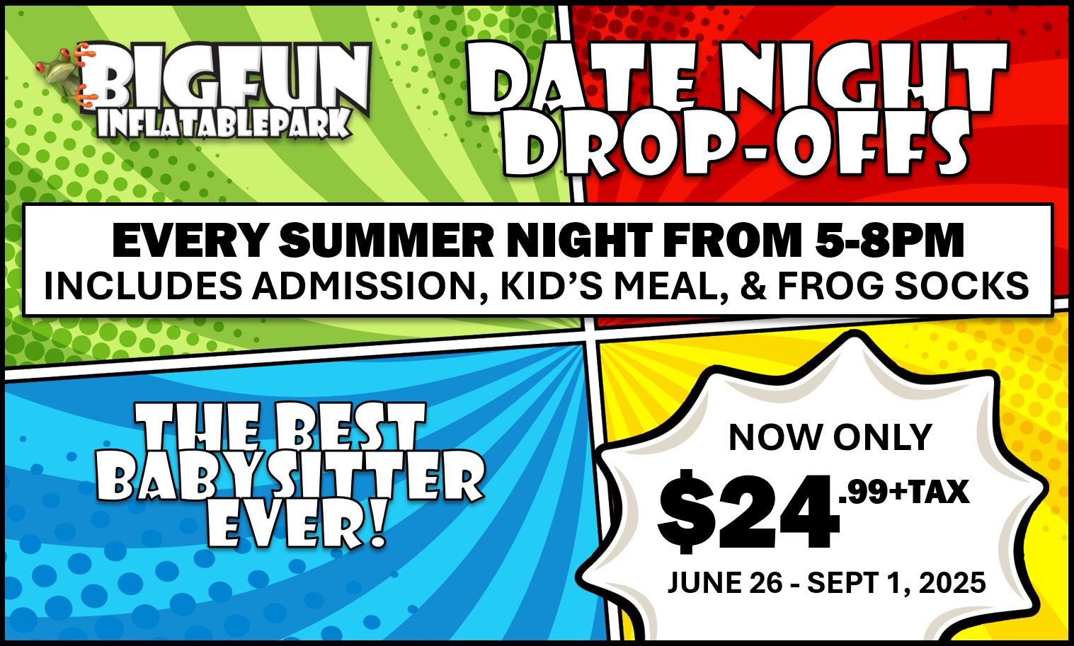 SSS - Summer 2025 Date Night Drop-Offs SSS - Summer 2025 Date Night Drop-Offs