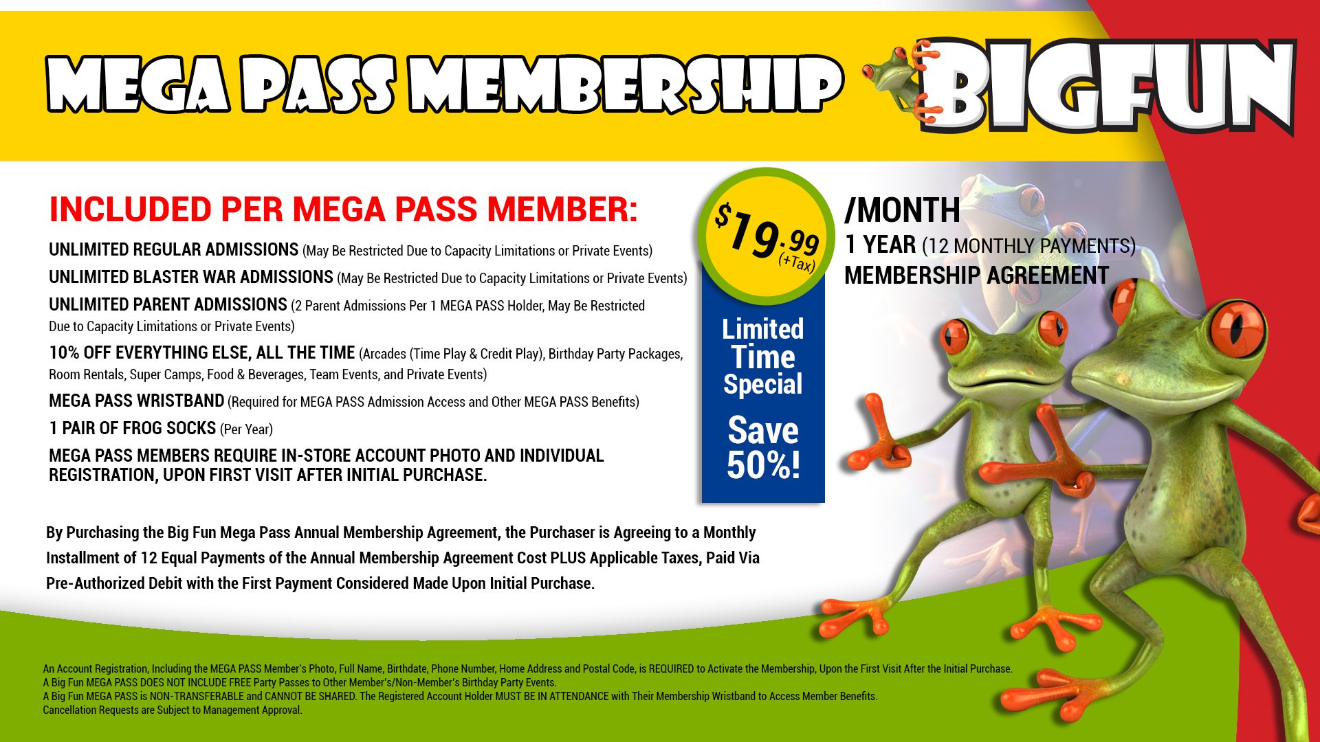 SUMMER 2024 50% OFF $20 MEGA PASS