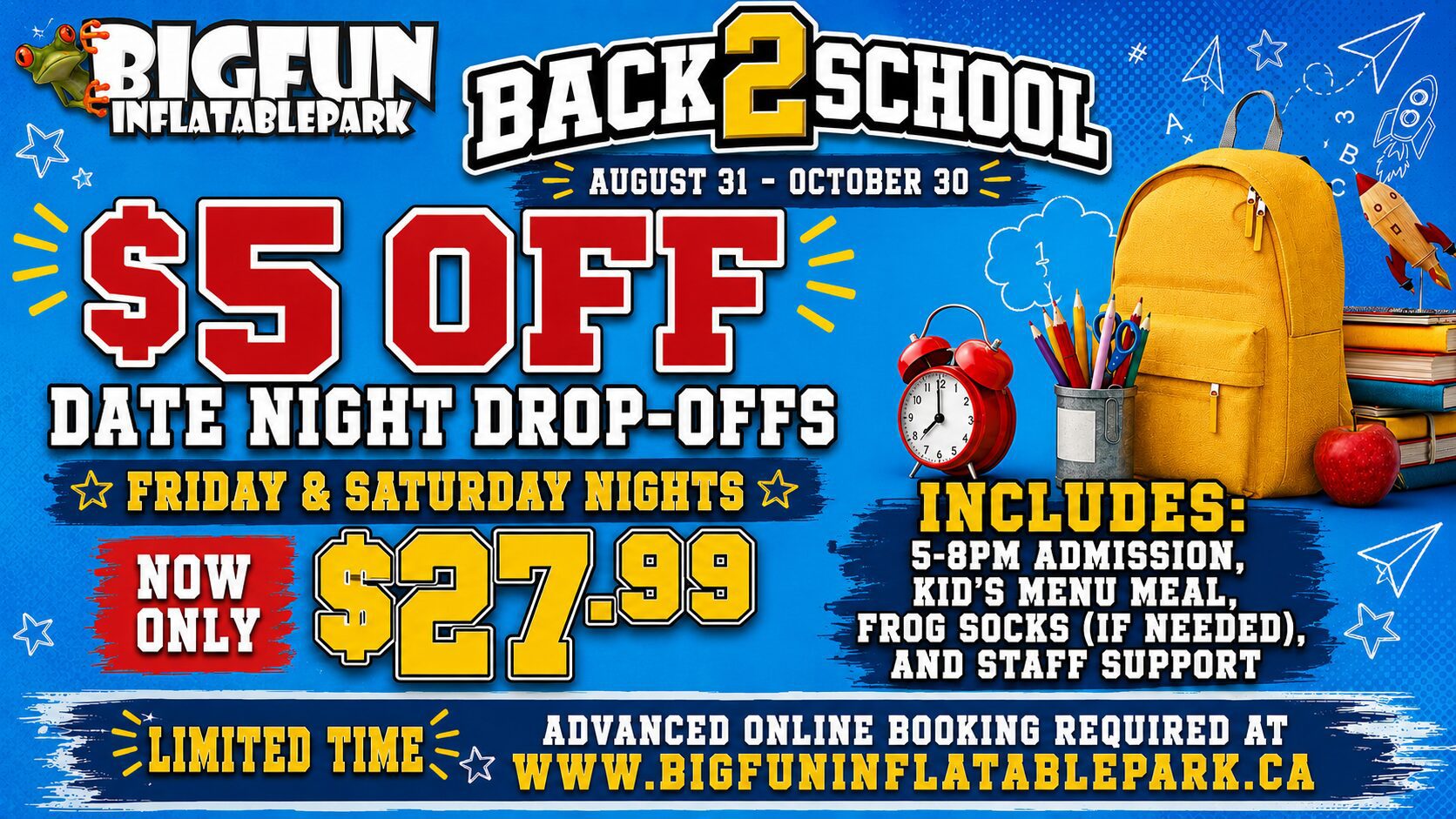 B2S 16.9 5 OFF Date Nights Ad