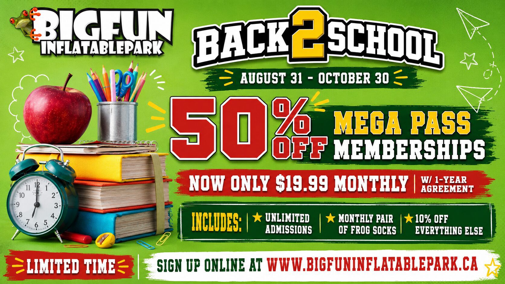 B2S 16.9 50 OFF MEGA PASS Ad