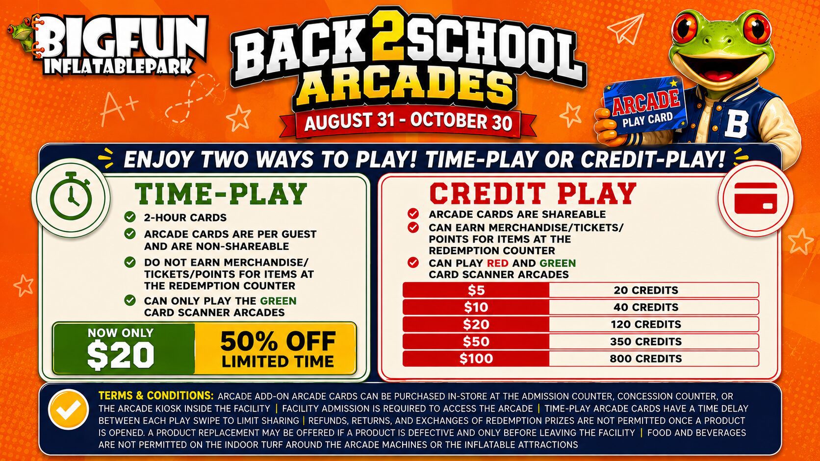 B2S ARCADES SIGNAGE